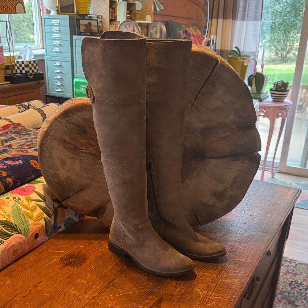 Women's Frye Tall Suede Boots